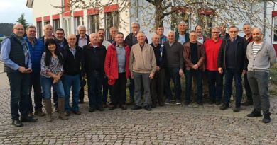 Laufer Mühle Ökumenischer Männertreff on tour Schlüsselfeld Lauf Aschbach