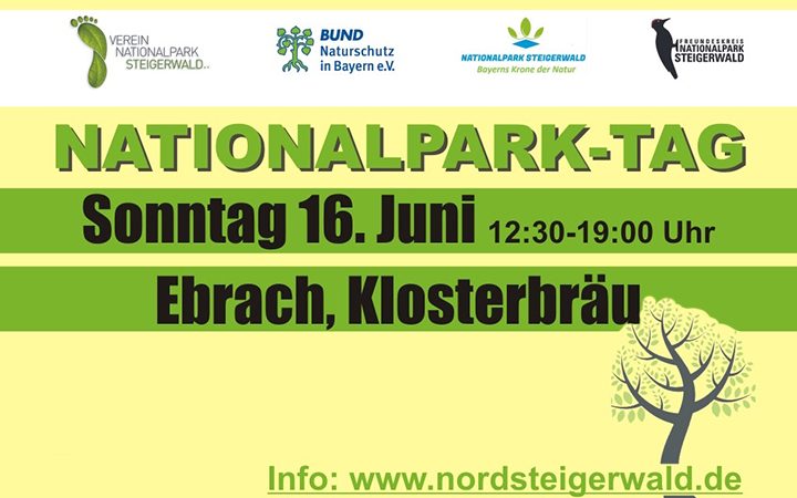 Nationalpark-Tag im Klosterbräugarten in Ebrach