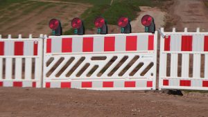 Kran an der Kettenbrücke in Bamberg wird abgebaut