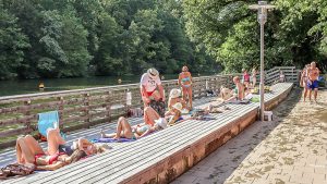 Hainbad Regnitz Freibadsaison bis Ende September 2024