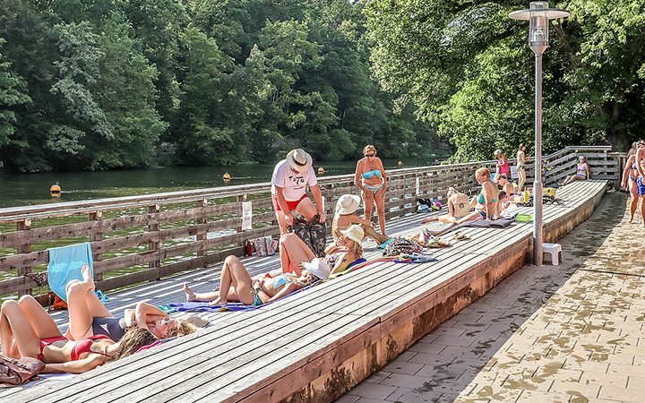 Hainbad Regnitz Freibadsaison bis Ende September 2024