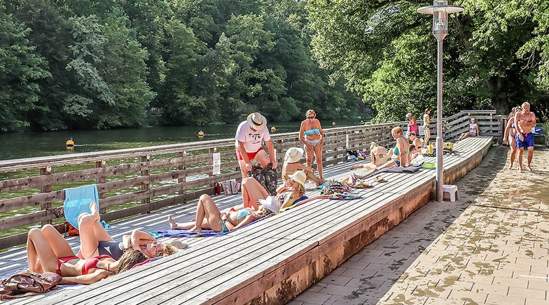 Hainbad Regnitz Freibadsaison bis Ende September 2024