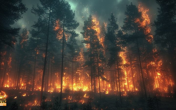 Hohe Waldbrandgefahr in Oberfranken - Luftbeobachtung wird angeordnet