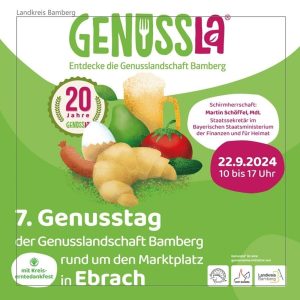 7. Genusstag der Genusslandschaft Bamberg in Ebrach