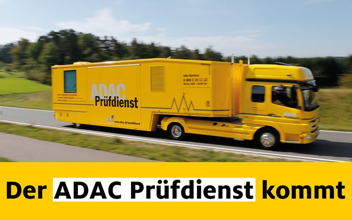 Prüftruck Prüfdienst ADAC Höchstadt Aischwiese Auto kostenlos prüfen lassen