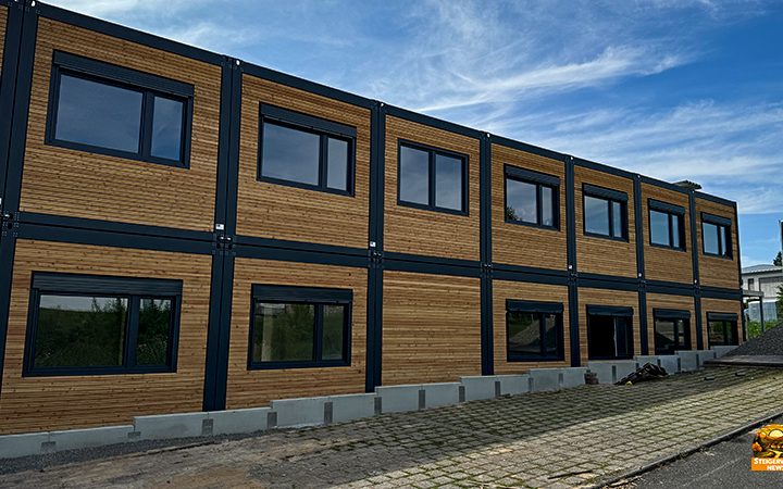 Schule in Schlüsselfeld wächst mit moderner Containerlösung