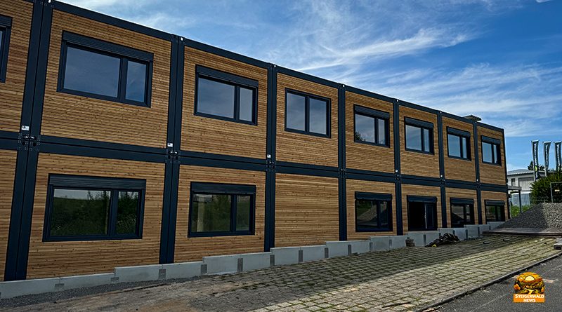 Schule in Schlüsselfeld wächst mit moderner Containerlösung