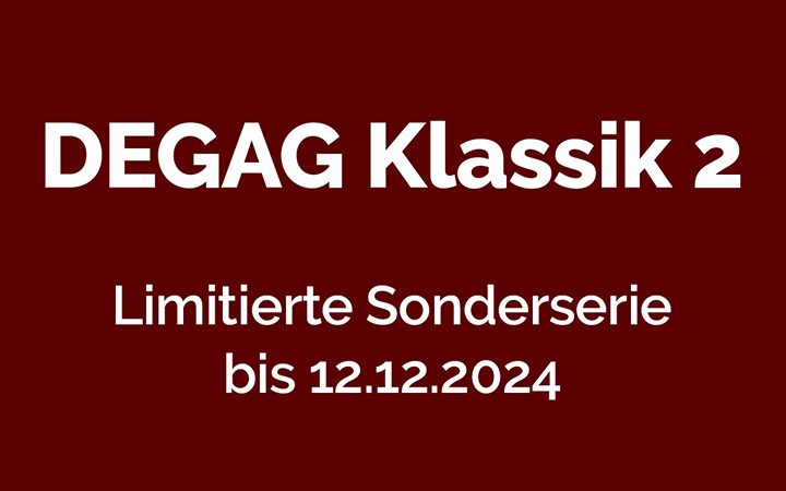 Ott Investment AG präsentiert die limitierte Sonderserie “DEGAG Klassik 2”