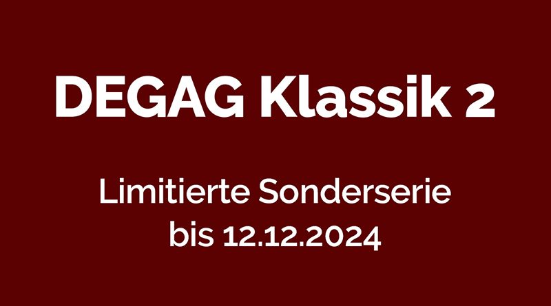 Ott Investment AG präsentiert die limitierte Sonderserie “DEGAG Klassik 2”