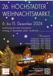 Höchstadter Weihnachtsmarkt 2024