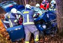 Zwei Verletzte bei Verkehrsunfall nahe Höchstadt Richtung Weisendorf