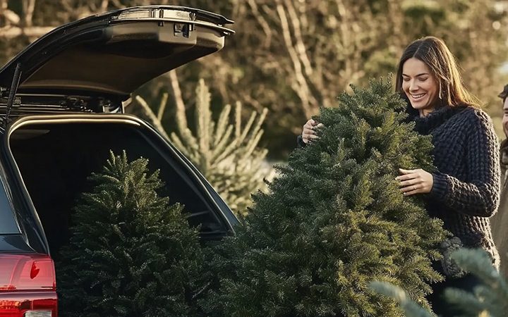 Weihnachtsbaum sicher transportieren – So geht’s richtig!