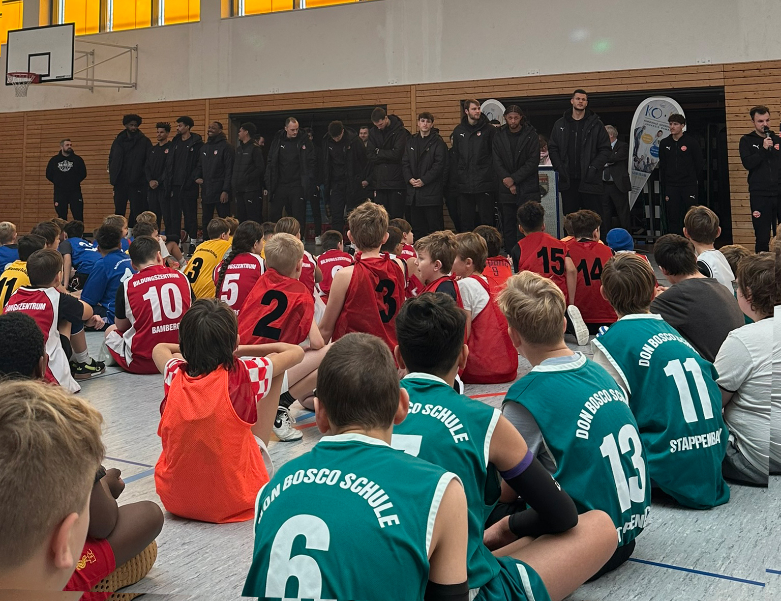 Basketball-Highlight in Stegaurach begeistert Nachwuchs