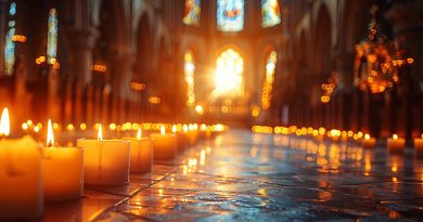 Nacht der Lichter in der Autobahnkirche Geiselwind