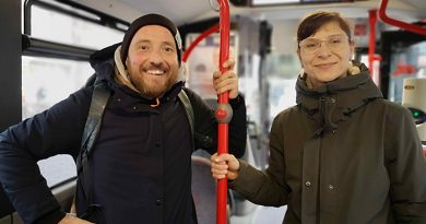 “Klärwerk”-Clip in Bamberger Stadtbussen