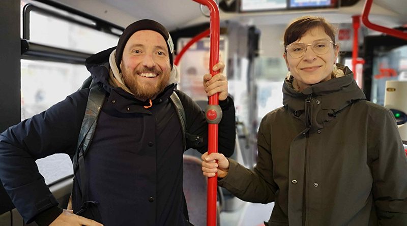 “Klärwerk”-Clip in Bamberger Stadtbussen