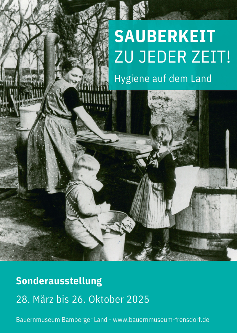 Sonderausstellung im Bauernmuseum - Hygiene im Wandel der Zeit